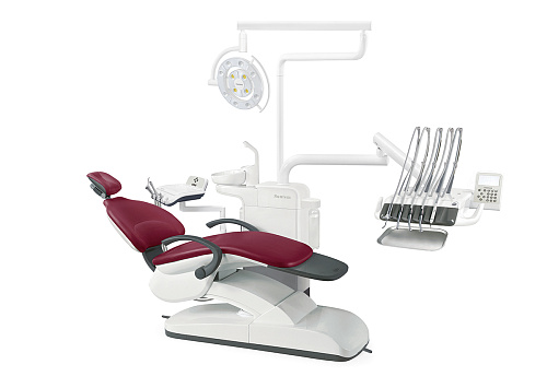 Suntem D580 B Style – Стоматологическая установка с верхней подачей инструментов